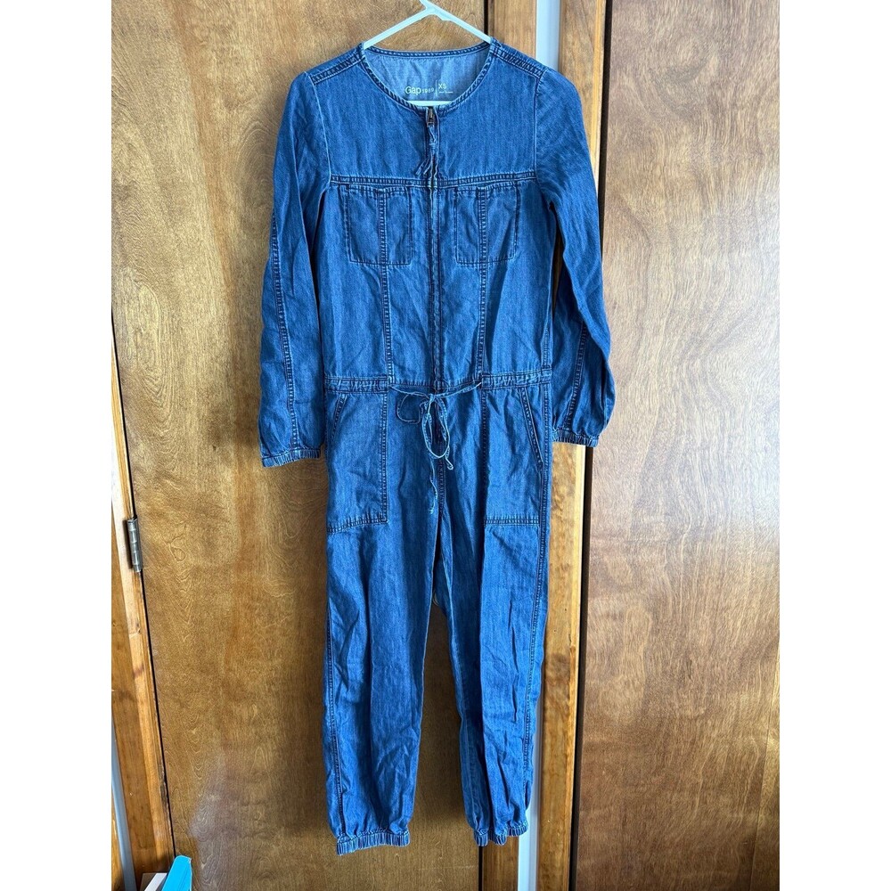 Women’s Gap Tencel Jumpsuit Sz. XS Dark Indigo